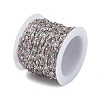 Brass Dapped Chains AJEW-Q153-02P-13-3