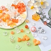 Opaque & Transparent Acrylic Beads MACR-YW0002-01B-4