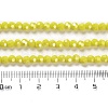 Electroplate Opaque Glass Beads Strands LS-EGLA-A035-P4mm-A04-4
