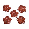Natural Red Jasper Carved Pendants G-B097-01A-01-1