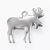 304 Stainless Steel Charms STAS-A030-09P-1
