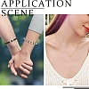 16Pcs 2 Colors Alloy European Beads MPDL-YW0001-09-6