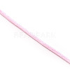 Polyester Satin Rattail Cord OCOR-WH0066-43K-2