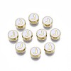 Alloy Enamel Beads ENAM-N052-006-01J-RS-1