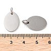 Non-Tarnish 304 Stainless Steel Stamping Blank Tag Pendants STAS-L022-182P-01-3