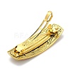 Viking Knot Alloy Retro Hair Barrettes AJEW-K048-08AG-2