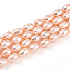 Natural Cultured Freshwater Pearl Beads Strands PEAR-N012-AA-02-2
