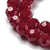 Opaque Glass Beads Stands EGLA-A035-P6mm-D16-4