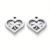201 Stainless Steel Charms X-STAS-N092-82-2