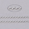 Brass Twisted Chains X-CHC-Q001-5x4mm-S-1