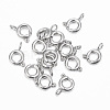 Tarnish Resistant 304 Stainless Steel Smooth Surface Spring Ring Clasps LS-STAS-H396-B-02P-1