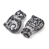 Czech Pressed Glass Beads GLAA-I061-02B-2