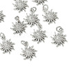 SHEGRACE Brass Micro Pave Cubic Zirconia Pendants XGRQ3D867-477P-1