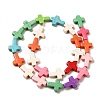 Synthetic Turquoise Dyed Beads Strands G-P507-06G-3