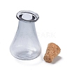 Glass Cork Bottles LS-AJEW-O032-01H-3