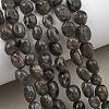 Natural Fluorescent Syenite Rock(Glow under UV Light) Beads Strands GG-C286-A26-1