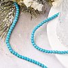 Synthetic Turquoise Beads Strands TURQ-G106-4mm-02F-5