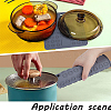 Gorgecraft 2Pcs Square Silicone Hot Mats for Hot Dishes AJEW-GF0008-26A-5