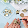 6Pcs Zinc Alloy Bag Buckles FIND-GF0006-89D-3