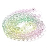 Baking Paint Transparent Glass Beads X1-DGLA-M001-10mm-01-2