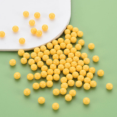 Opaque Acrylic Beads X-MACR-S373-62A-03-1
