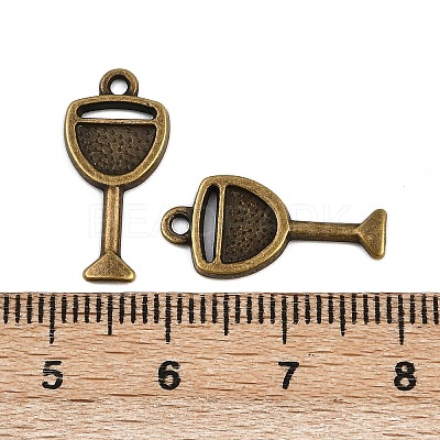 Tibetan Style Alloy Pendants TIBE-B003-02AB-1