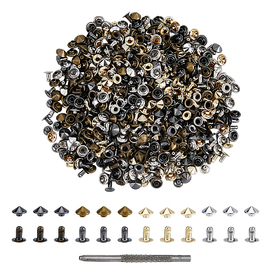 Brass Garment Rivets FIND-FH0008-55-1