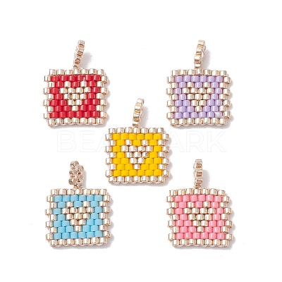Handmade MIYUKI Round Rocailles Seed Beads PALLOY-MZ00188-1