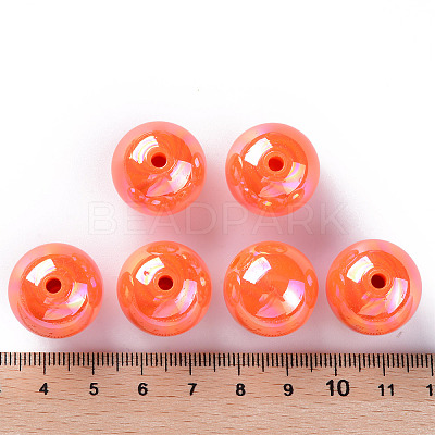 Opaque Acrylic Beads X-MACR-S370-D20mm-20-1