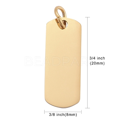201 Stainless Steel Pendants STAS-S105-T632-2-1