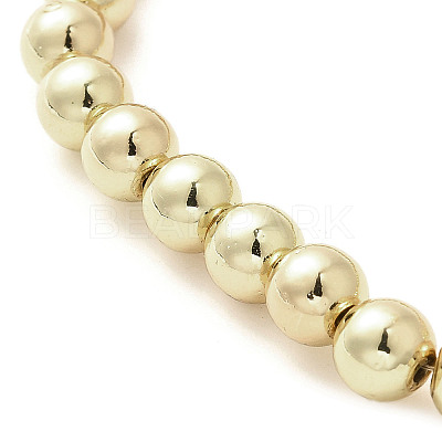 Electroplated Synthetic Magnetic Hematite Beads Strands G-L613-F01-01A-1