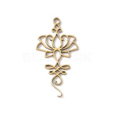 201 Stainless Steel Pendants X-STAS-K298-02G-1-1