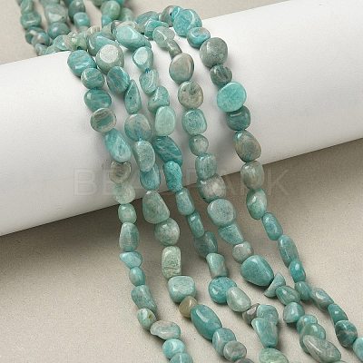 Natural Amazonite Beads Strands X-G-F521-25-1