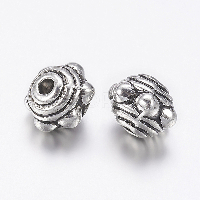Tibetan Style Alloy Spacer Beads LS-LF1017Y-NF-1