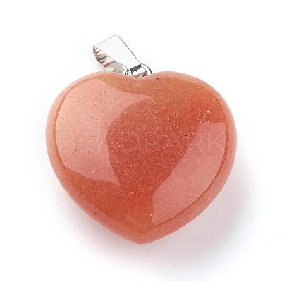 Natural Gemstone Pendants G-S219-16-1