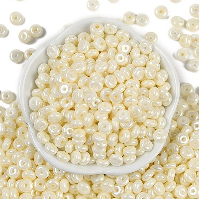Opaque Colours Luster Glass Seed Beads X1-SEED-P008-01C-05-1