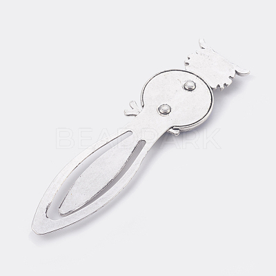 Tibetan Style Alloy Bookmarks AJEW-JK00145-M-1