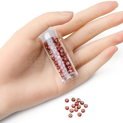 6/0 Opaque Glass Seed Beads SEED-YW0002-13A-1