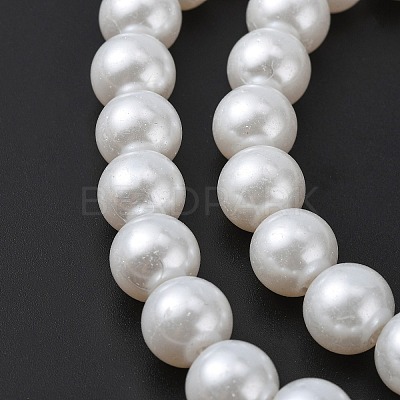 Glass Pearl Beads Strands HY-10D-B01-1-1