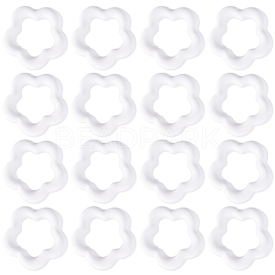 100Pcs Opaque Acrylic Beads MACR-SC0002-25-1