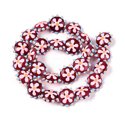 Handmade Lampwork Beads LAMP-T023-25D-1