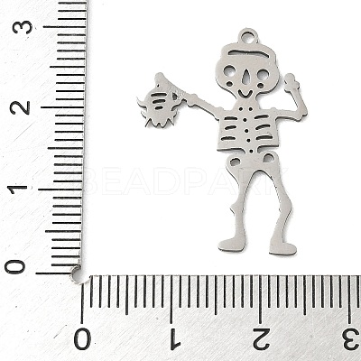 201 Stainless Steel Pendants LS-STAS-G366-02P-01-1