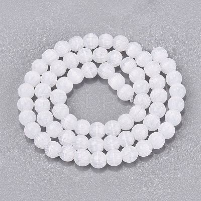 Glass Imitation Cat Eye Beads Strands GLAA-N074-03A-10-1