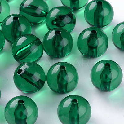 Transparent Acrylic Beads MACR-S370-A20mm-735-1