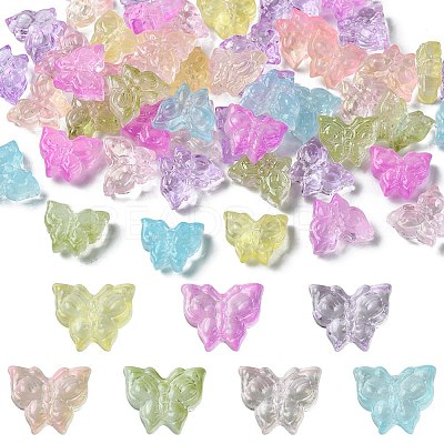 50Pcs Transparent Glass Bead GLAA-FS0001-75-1