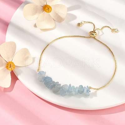 Brass Slider Bracelet BJEW-JB09335-01-1