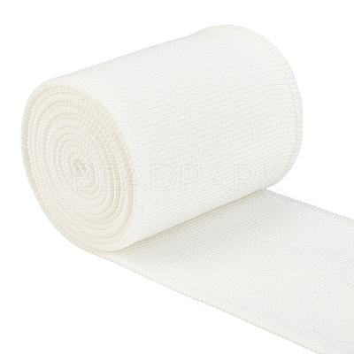 Mercerized Cotton Elastic Ribbon OCOR-WH0008-126C-1