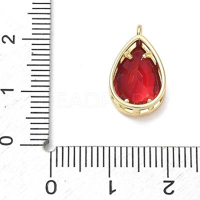 Brass Pave Cubic Zirconia Pendants KK-CBA56EF-34B-G-1