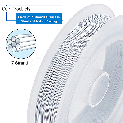 Tiger Tail Wire TWIR-WH0008-05A-01-1