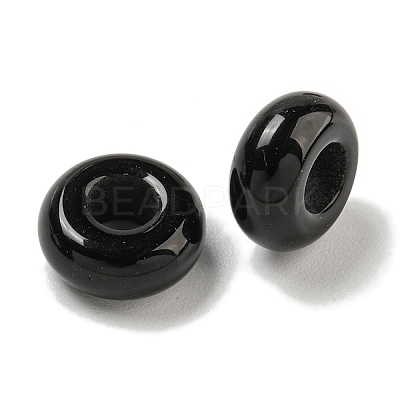 Natural Black Stone Beads G-Q173-03A-16-1